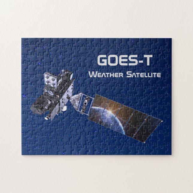 GOES-T Weather Satellite Pussel (Horisontell)