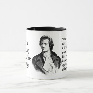 Goethe citat om livet mugg