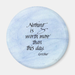 Goethe citationstecken magnet