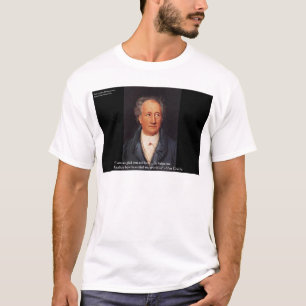 Goethe "Vacker Värld" Citat Presentkort Etc Tee