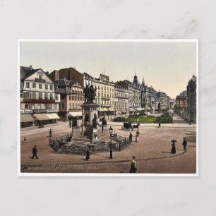 Goethe's Ställe och Goethe-Gutenburg Monument, Fra Vykort