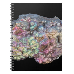 GoethitevisningIridescence Anteckningsbok Med Spiral
