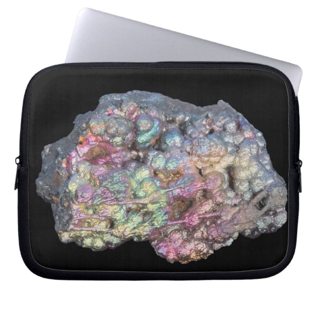 GoethitevisningIridescence Laptop Sleeve (Framsidan)