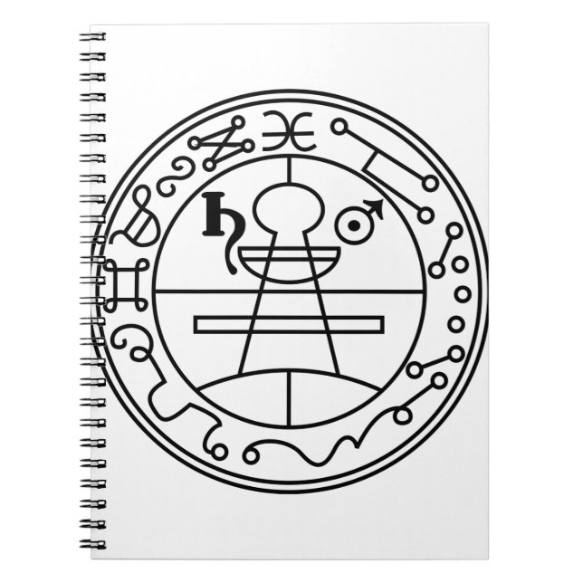 Goetia_säl_av_solomon Anteckningsbok (Framsidan)