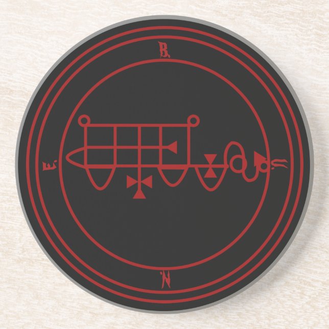 Goetic Sigil of Bune (Bim) Underlägg (Framsidan)