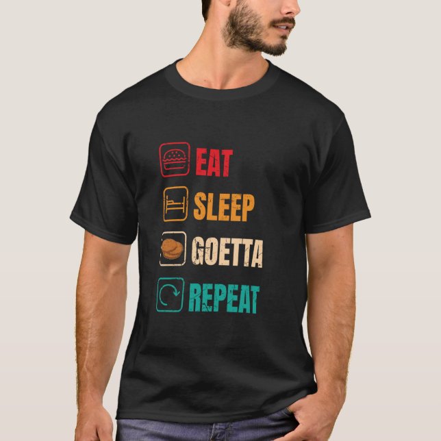 Goetta Life Goeta Sause Cincinnati Food Breakfas T Shirt (Framsida)