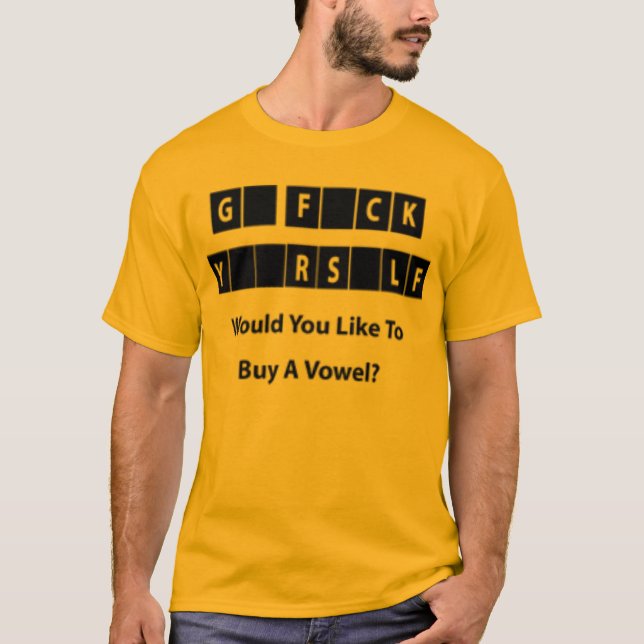 goFCKyrslf Tee (Framsida)