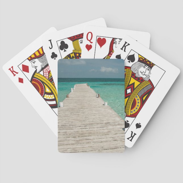 Goff Caye, en populär Barrier Reef Island Casinokort (Baksidan)