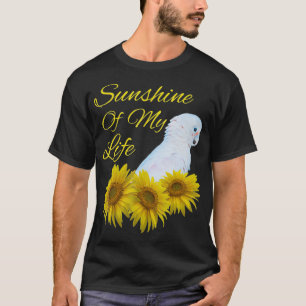 Goffins Cockatoo Parrot Sunshine Solros T Shirt