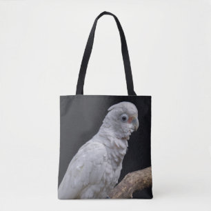 Goffins kakadua tryckt bag tygkasse