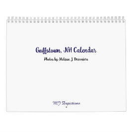 Goffstown NH Calendar Kalender