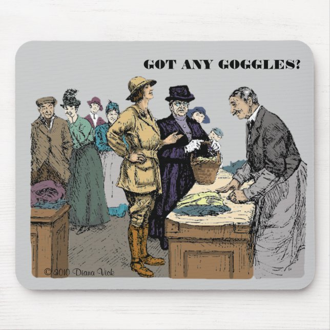 Goggles Mousepad Musmatta (Framsidan)