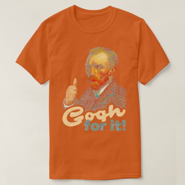 Gogh för det t shirt (Design framsida)