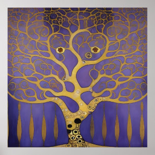 Gogh,Impressionism art,Gustav Klimt,Klimt art Poster