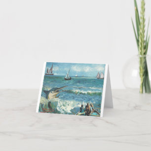 Gogh till havet - tack kort