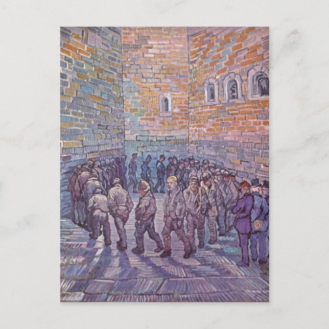Gogh, Vincent Willem van Prisoners Exercising (Aft Vykort (Framsida)
