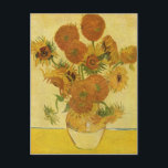 Gogh, Vincent Willem van Stilleben mit Sonnenblume Vykort<br><div class="desc">Gogh, Vincent Willem van Stilleben mit Sonnenblumen 188 Technique 'l auf Leinwand 93 ? 73 cm Aktuell plats National Gallery London Yorck Project: 10 000 Meisterwerke der Malerei. Permission Vincent van Gogh Vincent Willem van Gogh 1853-03-30 1890-07-29 Zundert, Nederländska Groot-Zundert bei Breda, NL Auvers-sur-Oise (nära Paris, Frankrike) Auvers-sur-Oise bei Paris...</div>