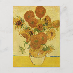 Gogh, Vincent Willem van Stilleben mit Sonnenblume Vykort