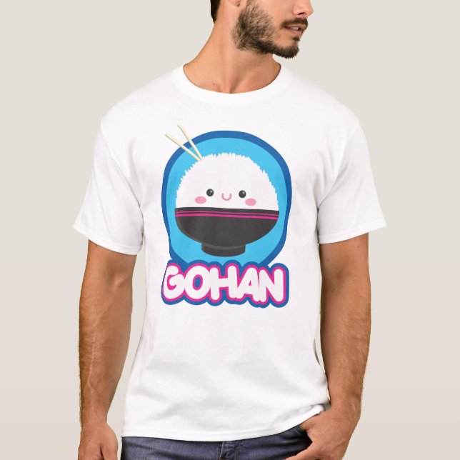 Gohan skjorta t-shirt (Framsida)