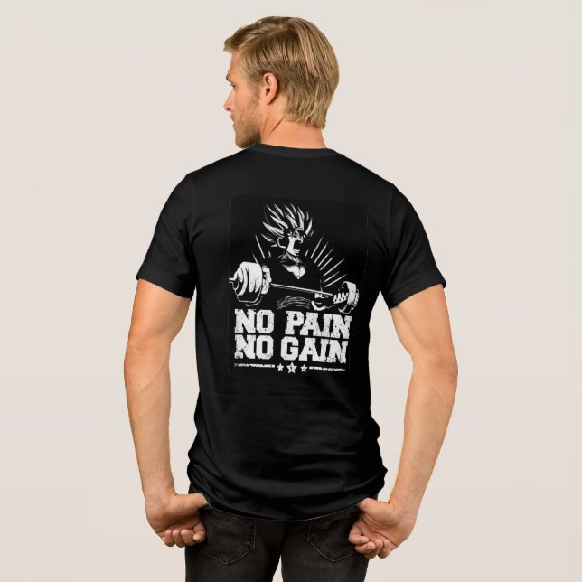 Gohan Träningsgym Tröja (Baksida Full)