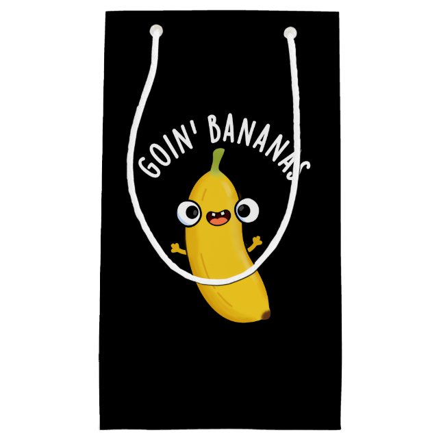 Goin Bananas Funny Fruit Pun Mörk BG (Framsidan)