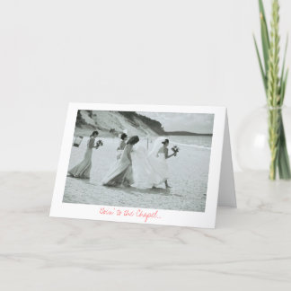 Goin till kapell kort