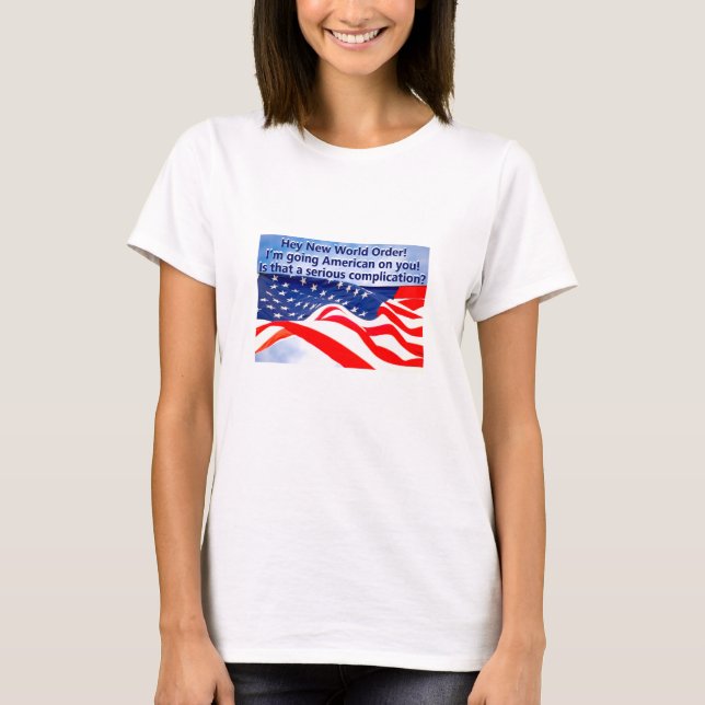 Going American (light) T-Shirt (Framsida)
