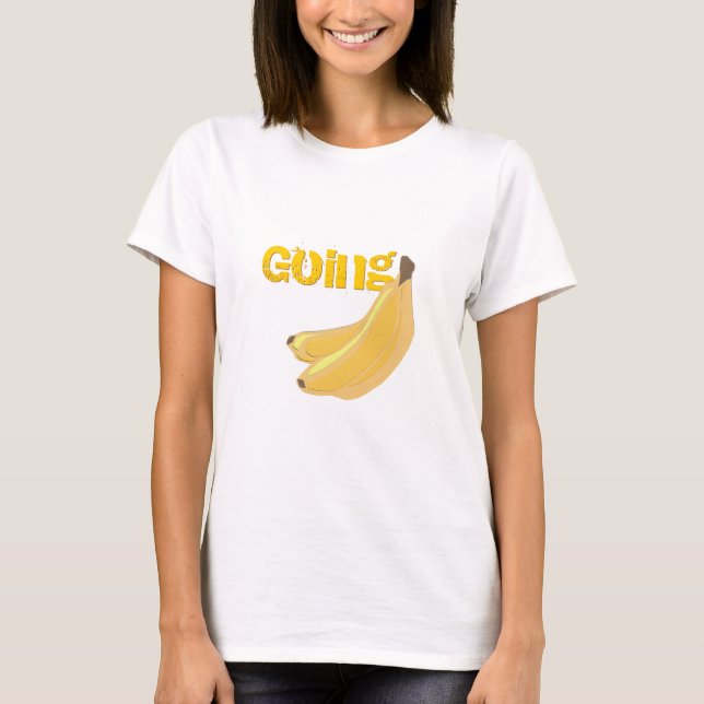 Going Bananas Shirt Tee (Framsida)