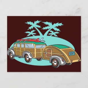 Going CAmping in my Woody Vykort
