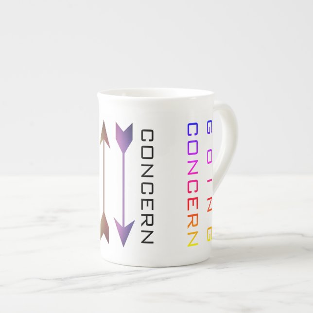 "Going Concern" Benporslin Mugg (Framsida höger)