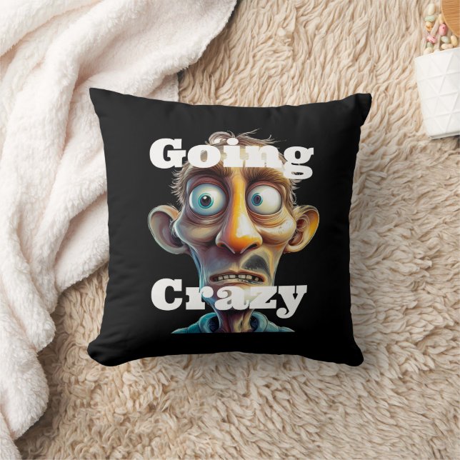 Going Crazy Dekorativ kudde (Filt)
