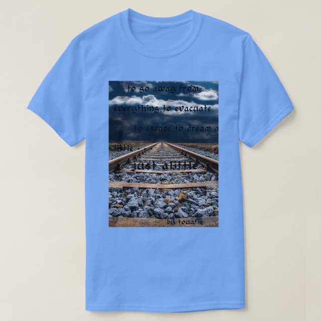 GOING FAR AWAY 1 T SHIRT (Design framsida)