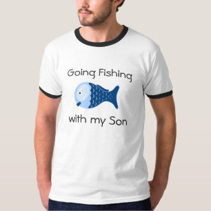 Going Fishing with Son Pappor Shirt Tee