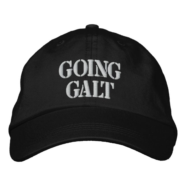Going Galt Hat Broderad Keps (Framsida)