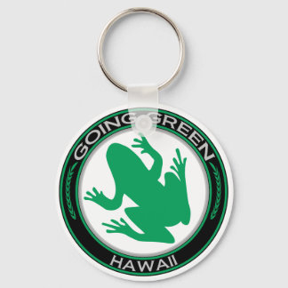 Going Grönt Hawaii Frog Nyckelring
