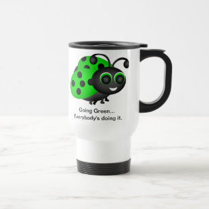 Going Grönt Ladybug Mugg
