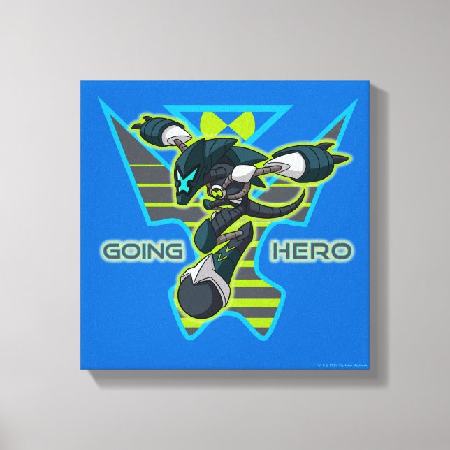 Going Hero - Omni-Kix XLR8 Canvastryck (Framsida)