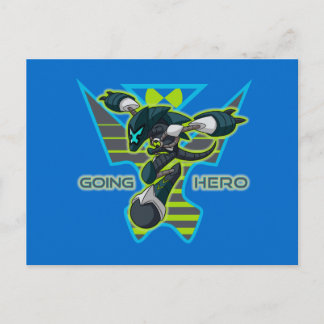 Going Hero - Omni-Kix XLR8 Inbjudan Vykort