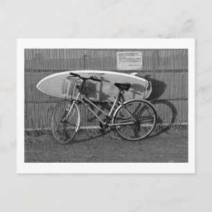 "Going Surfing" - Sagami Bay, Japan Postcard Vykort