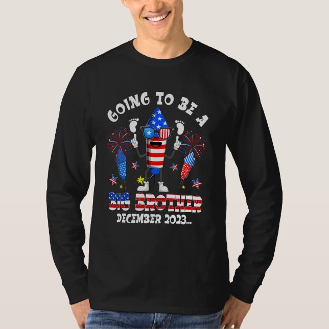 Going To Be Big Brother December 2023 Firecracker  T Shirt (Framsida)