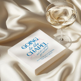 Going to the Chapel Bachelorette Weekend Pappersservett