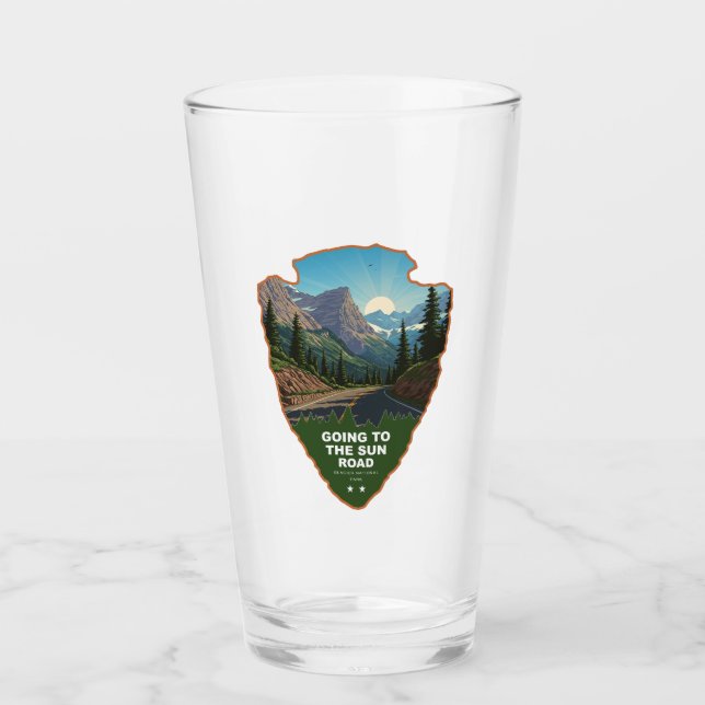 Going To The Sun Road Glacier NP Arrowhead Glaskopp (Framsida)