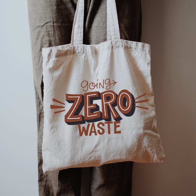 Going Zero Waste Minimalist Tote Bag Tygkasse (Skapare uppladdad)