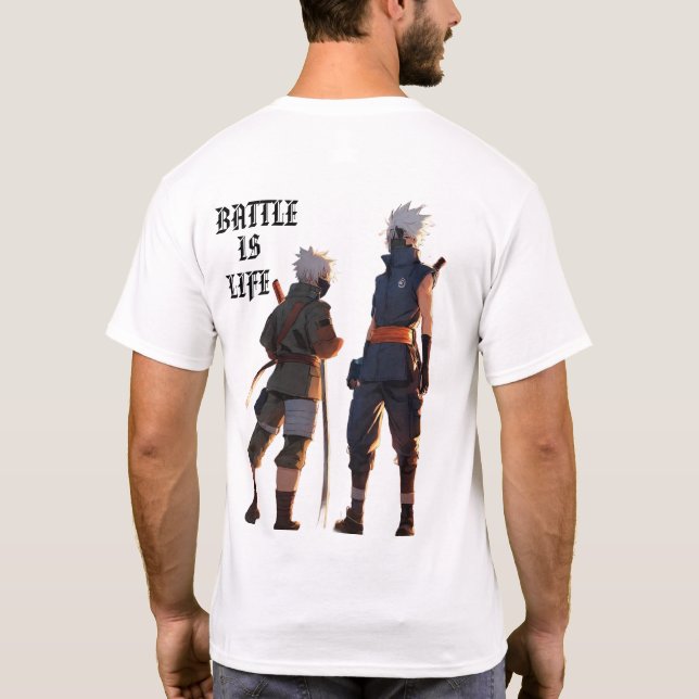 Gojo: Battle is Life - Begränsad Edition T-Shirt (Baksida)