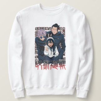 Gojo och Geto Hidden Inventory Anime Hoodies Lång Ärmad Tröja