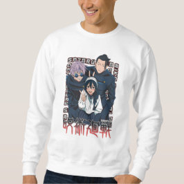 Gojo och Geto Hidden Inventory Anime Hoodies  Lång Ärmad Tröja
