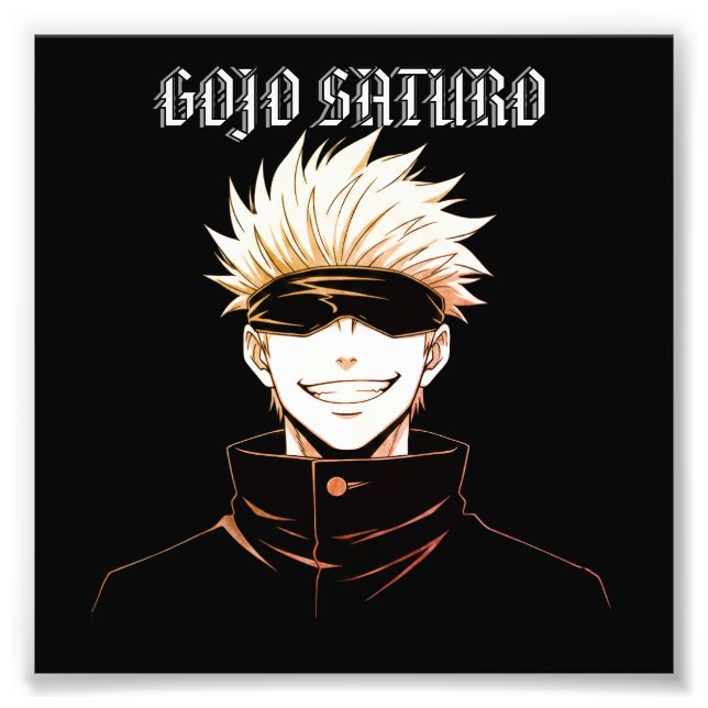 Gojo Satoru Fototryck (Framsidan)