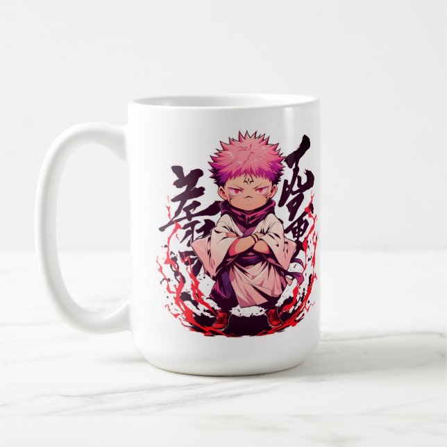 Gojo Satoru Limited Edition Mug - Jujutsu Kaisen A Kaffemugg (Vänster)