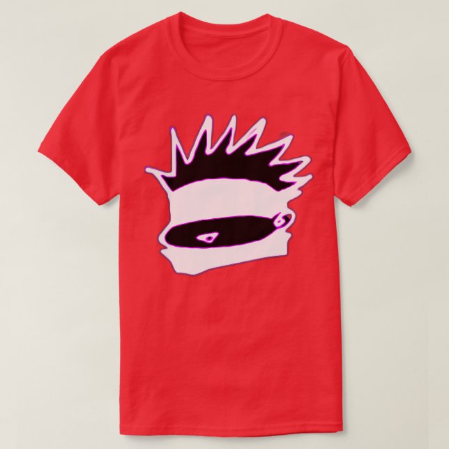 Gojo satoru rosa addition t shirt (Design framsida)