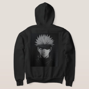 “Gojo Satoru Streetwear-tröjor – Svart Anime T-shi T Shirt